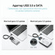 Переходник-адаптер | USB 3.0 на SATA 2.5"/3.5" (HDD/SSD) | UGREEN CR108